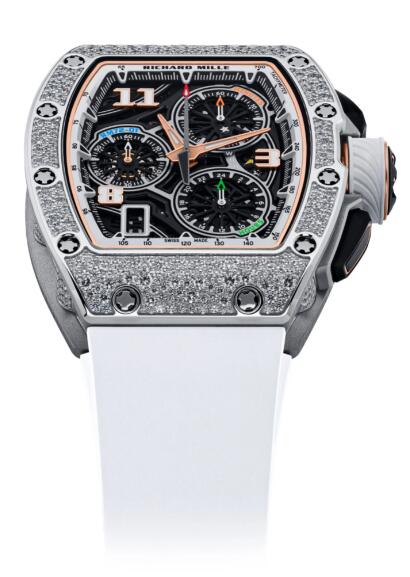 Best Richard Mille RM 72-01 Lifestyle In-House Chronograph diamond Replica Watch